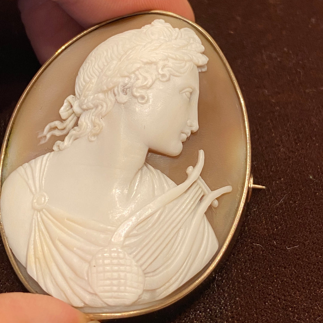 太陽神アポロンカメオ – 銀座アンティーク・アイ